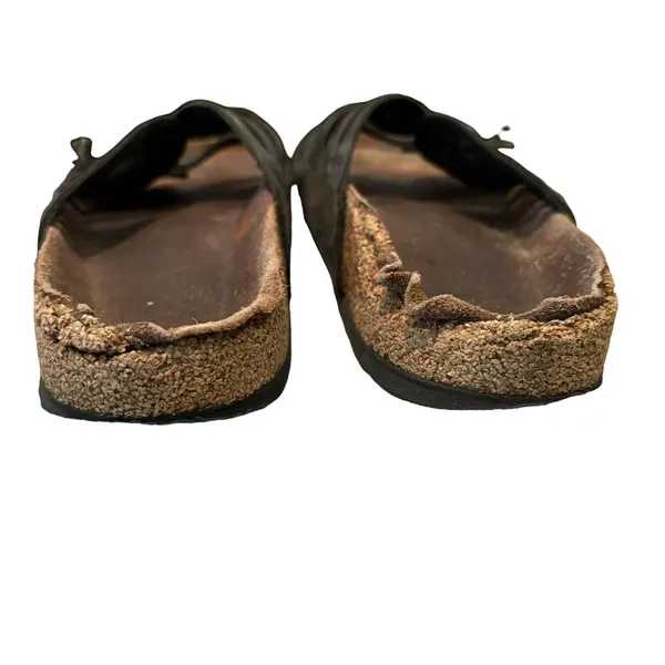 Birkenstock‎ Womens Granada Soft Habana Black Leather Sandals Size 40 US 9 - Image 5
