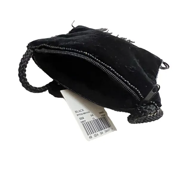 Velvet Beaded Leopard Mini Crossbody Shoulder Bag - Image 4