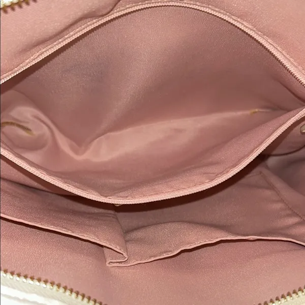 Coach Beige Signature Monogram Coated Canvas Crossbody/ Shoulder Bag - Image 11