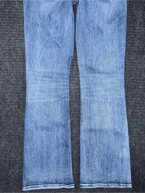 Buckle Black Fit No 53 Bootcut Stretch Jeans Distressed Sz 29 x 34 LONG BBW5514L - Image 6