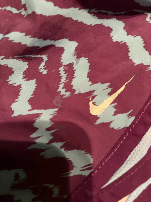 Nike print blue and purple dri fit shorts - Image 5