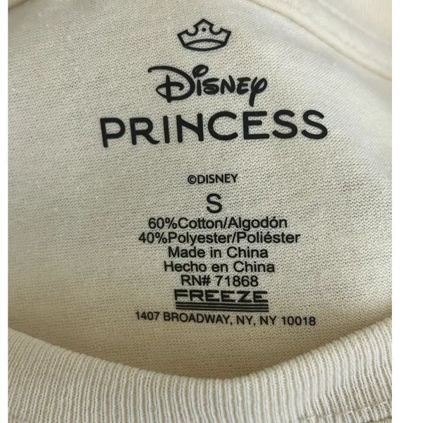 Disney Princess Little Mermaid Boyfriend‎ Tee Loose Fit Women Small NWOT - Image 7