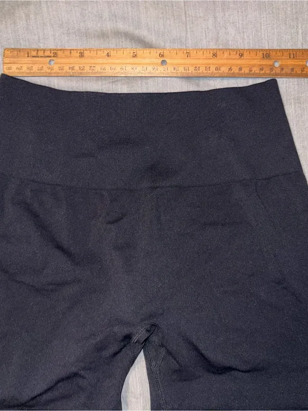 Aurola Black High Waist Bike Shorts 4”, Small, From Amazon - Image 7
