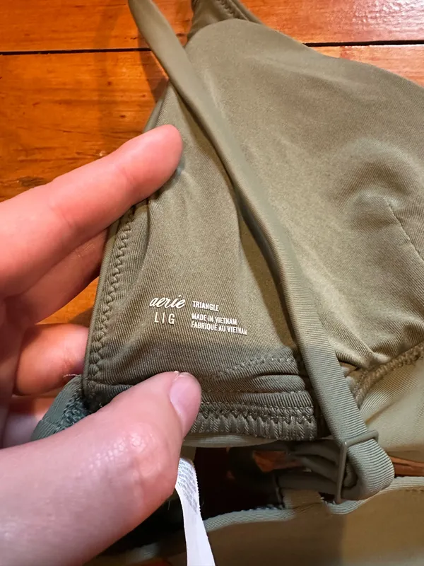 Aerie Triangle Bikini Top - Image 3