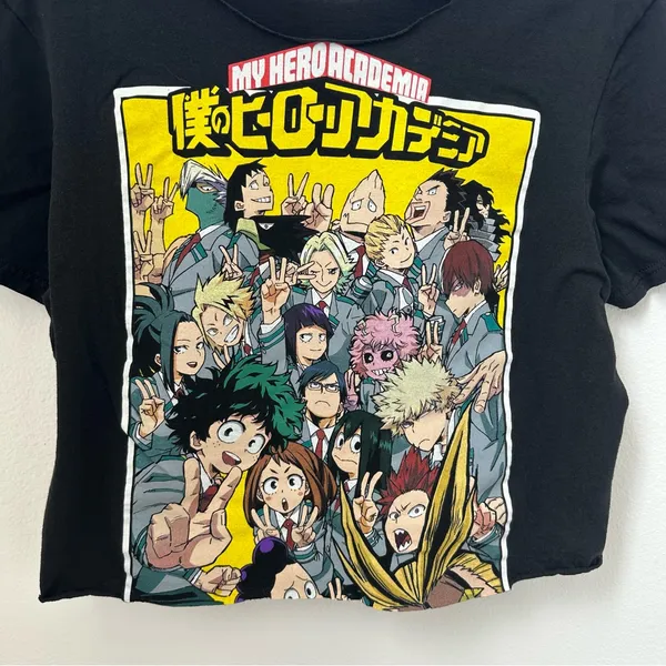 My Hero Academia Off the Shoulder Cropped Top - Image 2