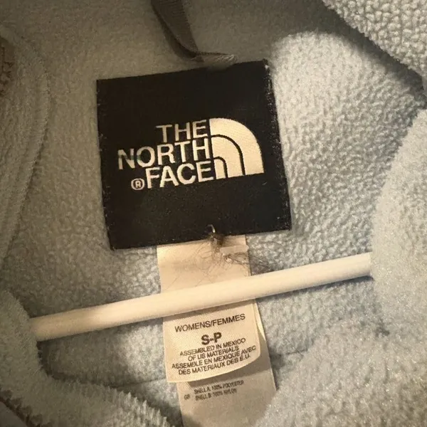 The North Face Sky Blue Fleece Jacket - Image 2