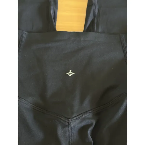 Halara NWT‎ UltraSculpt High Waist Tummy Control Shaping 7/8 Leggings XS Black - Image 8