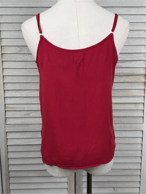 L.A. HEARTS Red Y2K Minimalist Capsule Cami Top-Medium - Image 2
