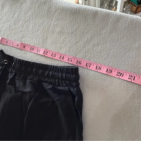 Women's Pull On Elastic Drawstring Linen Cotton Blend Pant Size XL #260651 - Image 3