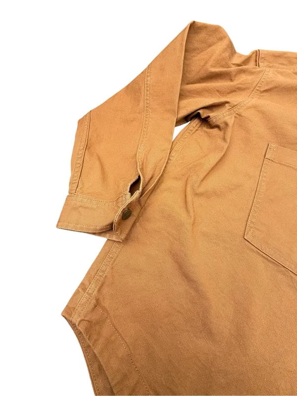 Carhartt Women’s Rugged Flex Heavyweight Duck Overshirt Shacket Brown NWT 2X - Image 5