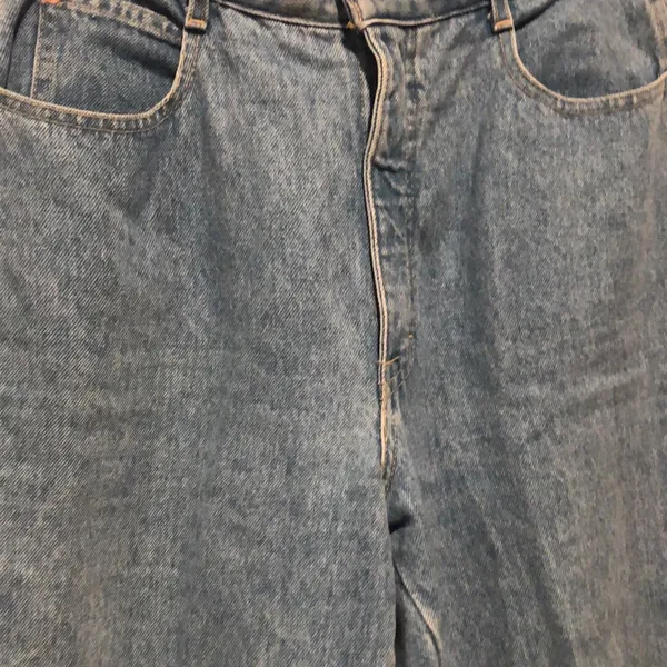 P.S. Gitano Vintage 80s Light Wash High Waisted Jeans - Image 2