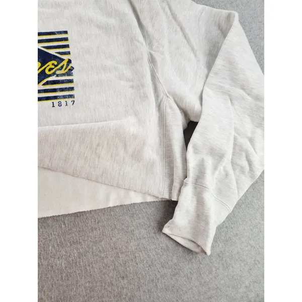 NEW 2XL Champion‎ Michigan Wolverines Reverse Weave Cropped Pullover Sweatshirt - Image 6