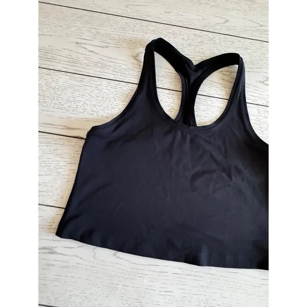 Lululemon Cool Racerback II Crop It Black - Image 4