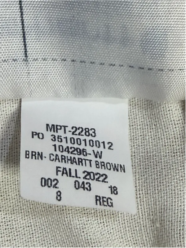 Carhartt Women’s Rugged Flex Relaxed Fit Double Front Work Pants Brown 8 Regular - Image 7