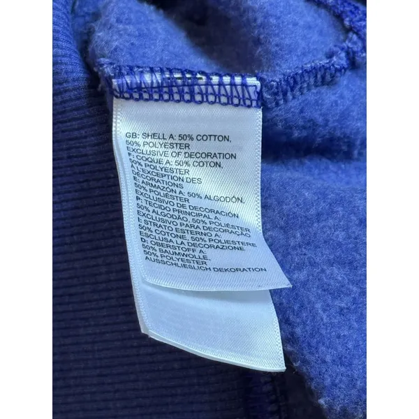 EUC Womens The‎ North Face blue Logo hoodie pullover size XL - Image 8