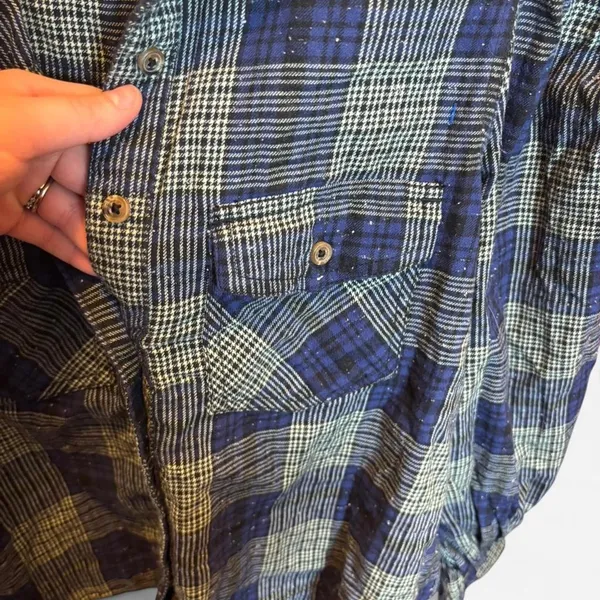 We The Free Plaid Button-Up Shirt - Image 3