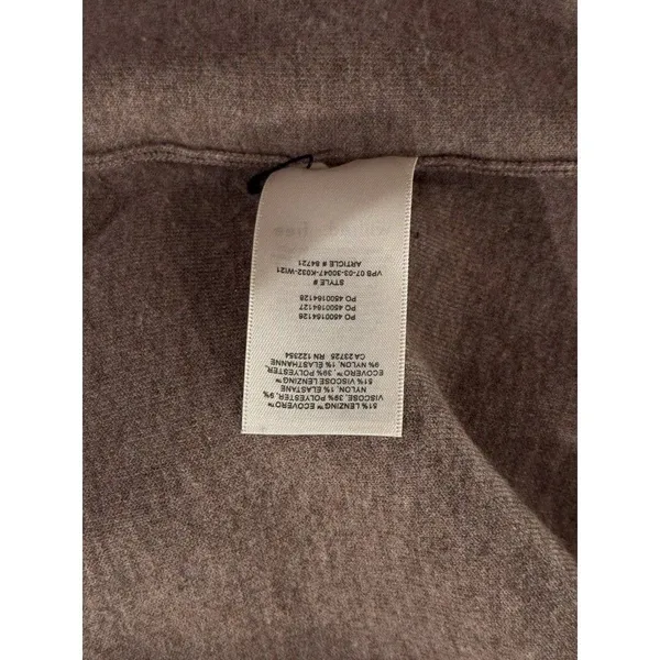 Wilfred Free Womens Sweater Brown Souvenir Oversized V Neck Pullover Size 2 - Image 5