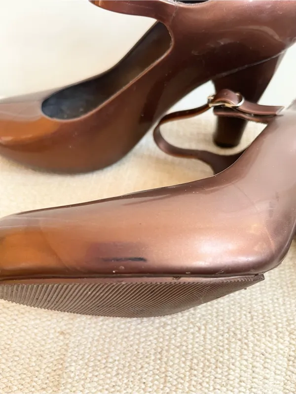 Melissa Shoes Mary Jane Womens Size 6 Brown Copper - Image 6