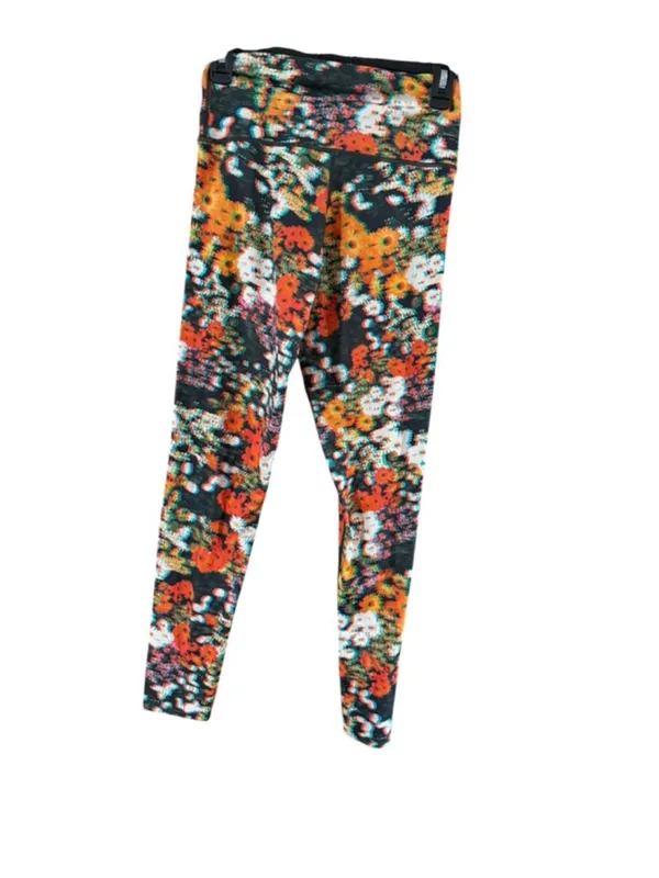 aerie Orange Multicolor Floral Leggings - Image 9