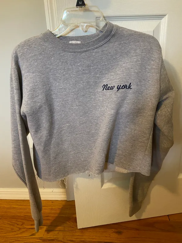 New York Grey Sweatshirt - Image 2