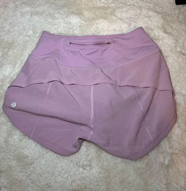 Pink Speed Up Shorts Lululemon 2.5" - Image 2