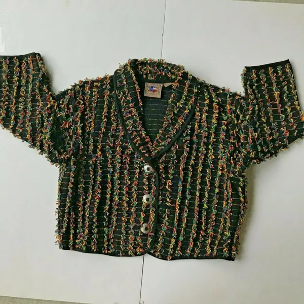 Don't Mess with Texas Jacket Blazer Large Multi Color Concho Buttons Vin… - Image 6