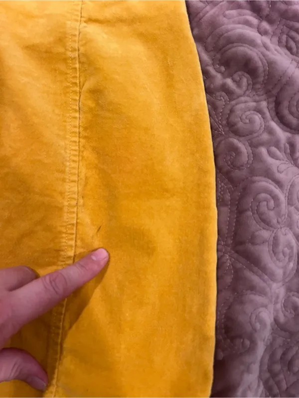 Forever 21 Ochre Front-Zip Mini Skirt - Image 3
