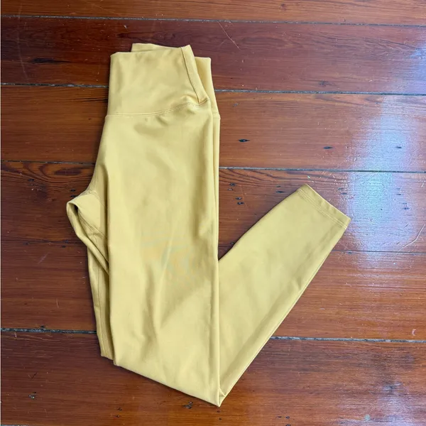 Abercrombie & Fitch YPB sculptLUX 7/8-Length Leggings Curve Love Sz Small 💚🍄 - Image 3