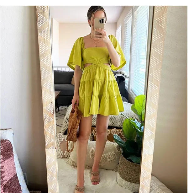 Yellow Amazon Summer Dress - Image 2
