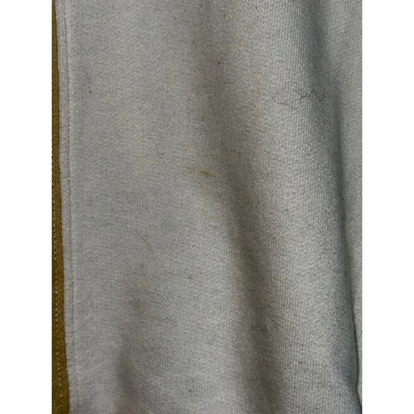 Abercrombie & Fitch Soft AF Cream Colorblock Cropped Crewneck Sweatshirt Size M - Image 6
