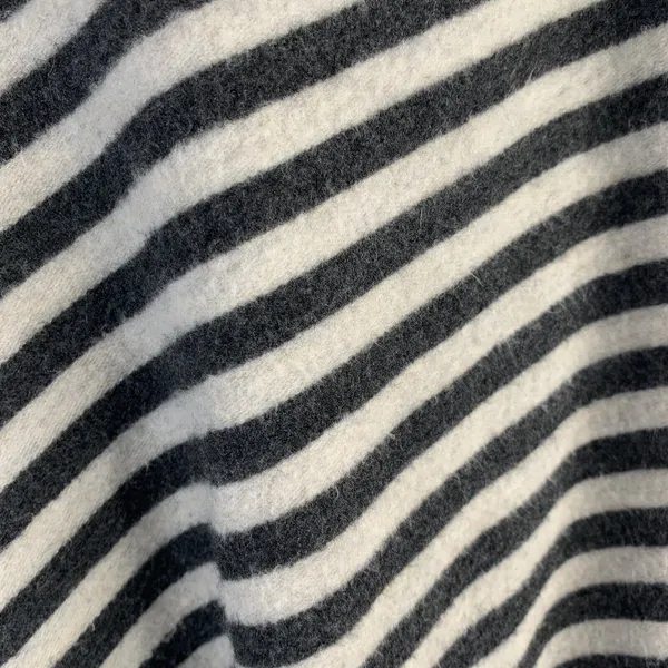Soft Surroundings OS Poncho Sweater Presley‎ Soft Cozy Stripes Cowl Neck Women’s - Image 7
