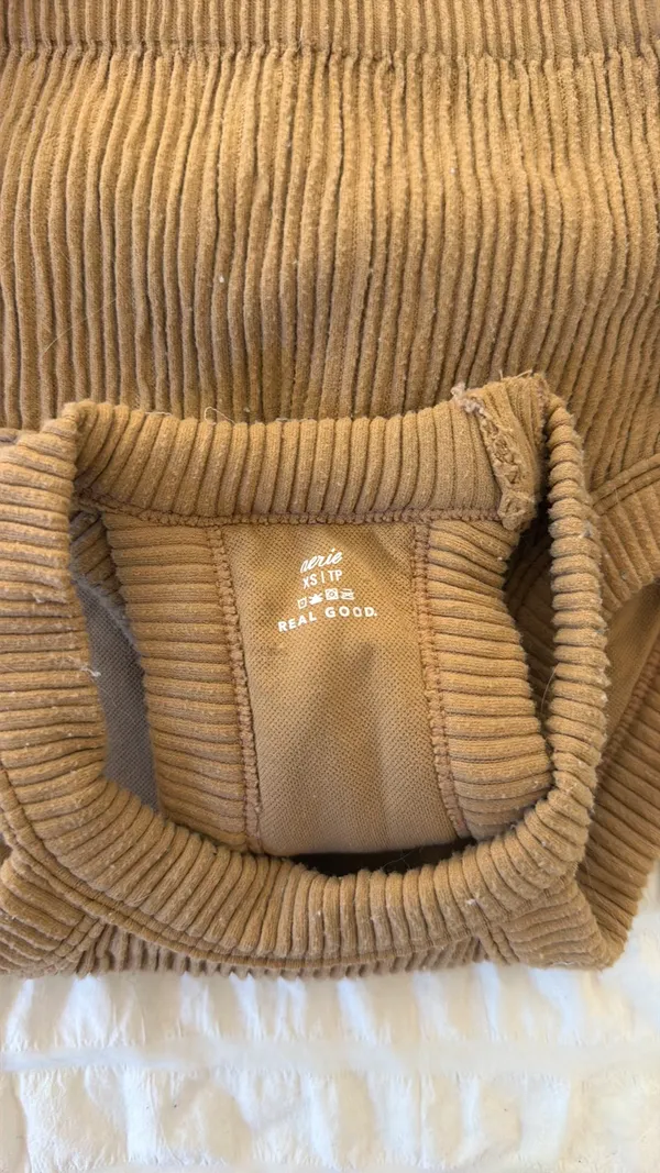 Aerie Top Cropped Ribbed Tank - Image 2