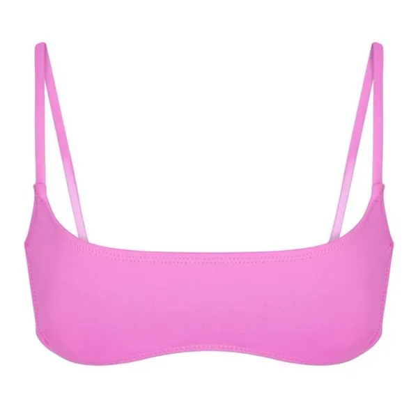 Skims SET NWT Neon Orchid Pink Bikini Swim Set 2-pc set top & Bottom Size L - Image 5