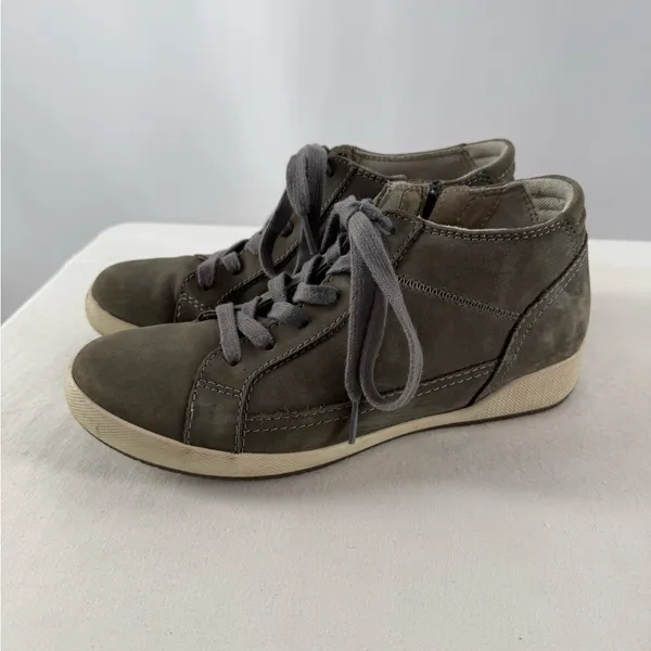 Dansko Onyx Mid Top Milled Nubuck Leather Sneaker in Slate Size 8 or‎ 38 - Image 5