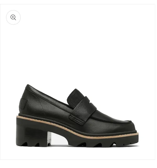 Black Sorel Heeled Loafer Joan Now - Image 2
