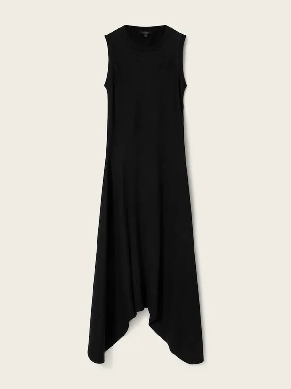 AllSaints Gia Maxi Dress - Black - Image 2