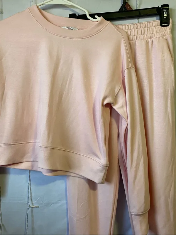 Danskin Pale Pink Lounge Jogger Pants - Image 4