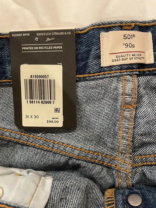 Levi’s 501 90’s Jeans - Image 5