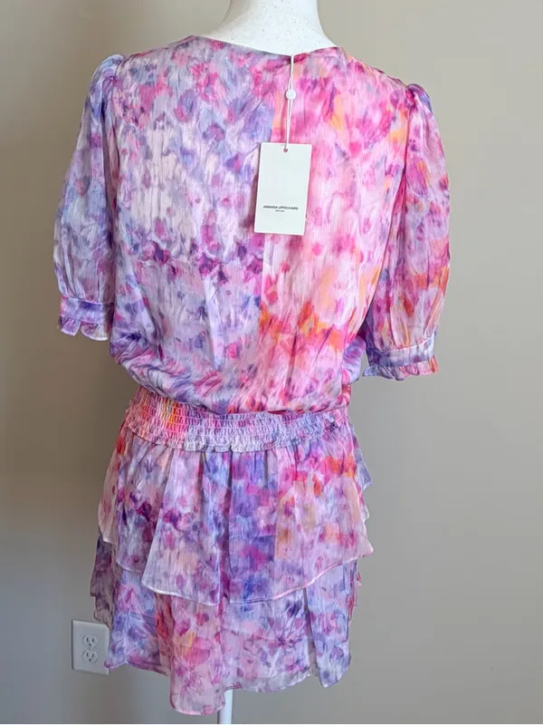 Amanda Uprichard NYC Adriel mini Dress in Cotton Candy size large NWT - Image 12
