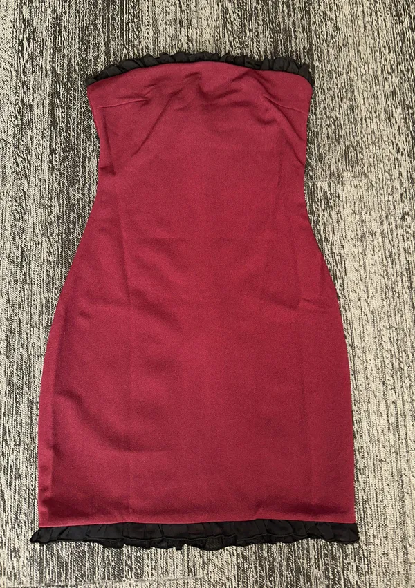 White Fox Red Dress - Image 2