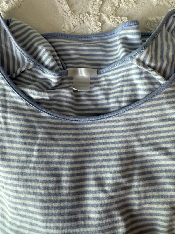 Lake Blue Striped Pajamas - Image 2
