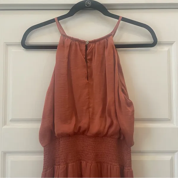She + Sky Midi Dress in Copper Size Medium NWT‎ - Image 6