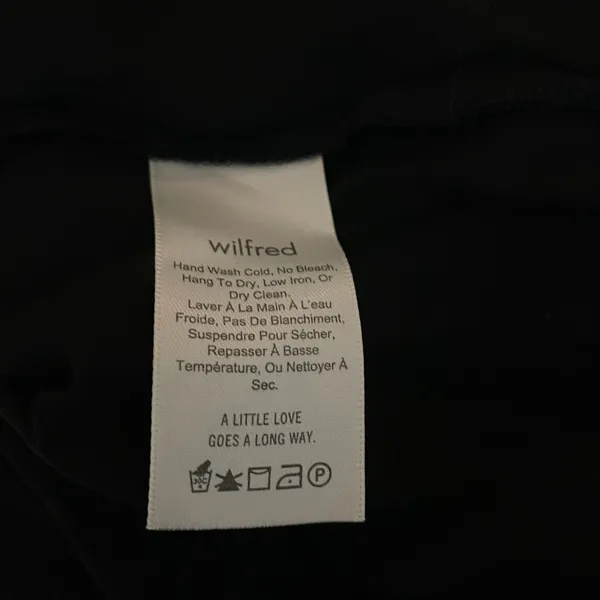 Wilfred Aritzia Durante Duster Satin Half Sleeve Belted Wrap Jacket Cardigan XXS - Image 3