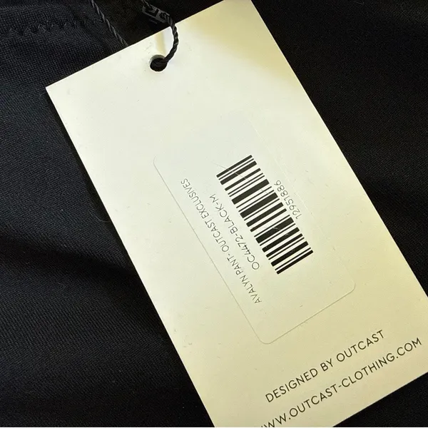 Outcast Flare Pants O Ring and Stud Details Avalyn Size M Black - Image 5