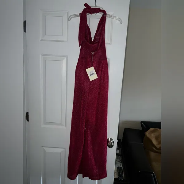 Peppermayo Villa Vera Jumpsuit in Magenta Size 0 New with tag - Image 9