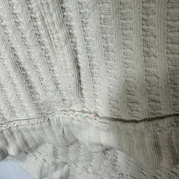 We The Free Free People Magic Thermal Tee S Cream Long Sleeve Top Sweater Boho Beach Slouchy - Image 3
