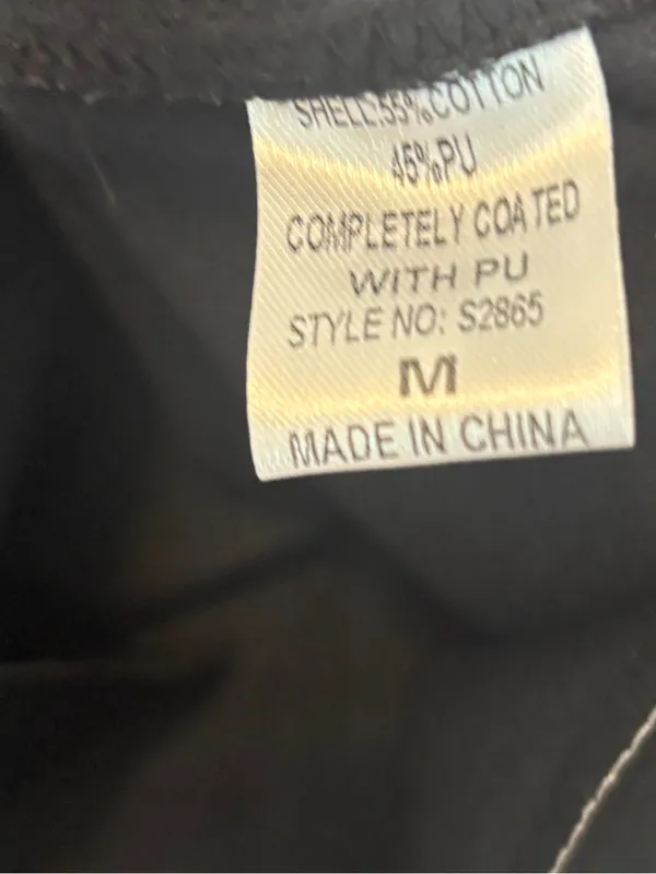 Vestique Black Faux Leather Mini Skirt‎ Size Medium - Image 7