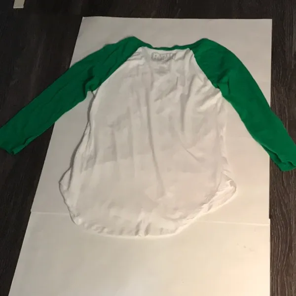 Marvel’s Avengers Baseball T-shirt Junior M Green/White Raglan Sleeve Cosplay - Image 7