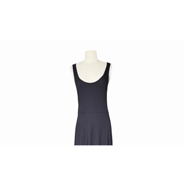 Marine Layer Lexi Rib Fit & Flare Midi Dress Black Medium NWT - Image 5