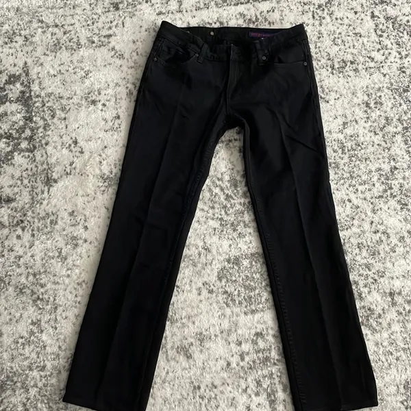 Vertigo Paris Mid Rise Black Boot Cut Denim Jeans 31 - Image 2